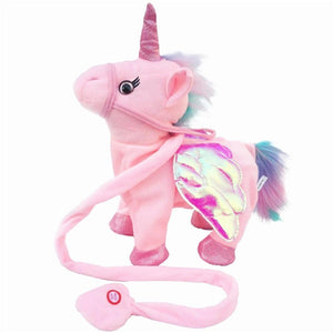 Electric Walking Unicorn Plus Musical Pony Toy