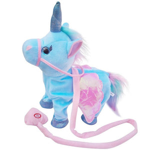 Electric Walking Unicorn Plus Musical Pony Toy