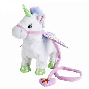 Electric Walking Unicorn Plus Musical Pony Toy