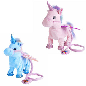 Electric Walking Unicorn Plus Musical Pony Toy