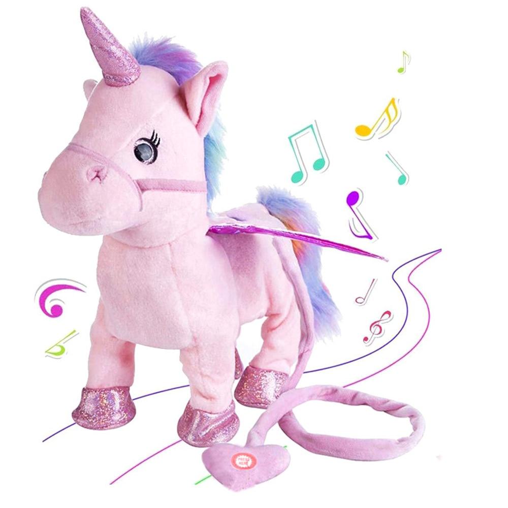 Electric Walking Unicorn Plus Musical Pony Toy