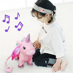 Electric Walking Unicorn Plus Musical Pony Toy