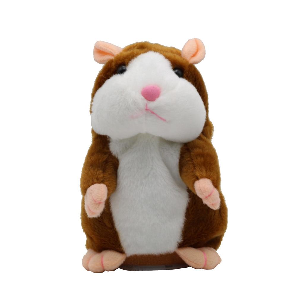 Talk Back Hamster Plush Toy